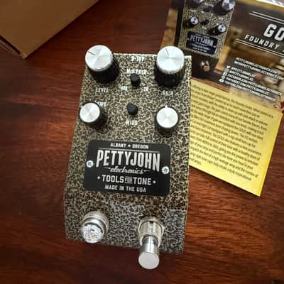 Pettyjohn Electronics Gold Overdrive 2010s - Gold image 1