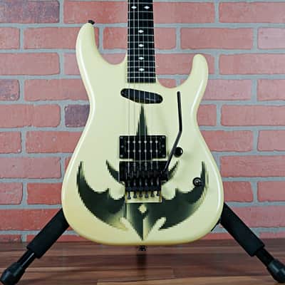 ESP Custom Shop Empire D Chris Degarmo "Queensryche" Signature model MIJ White Pearl W/Triryche 1991 image 1