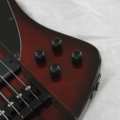 2009 Epiphone Thunderbird Pro IV 4 String Electric Bass Vintage Sunburst Finish + Original Hard Case image 5