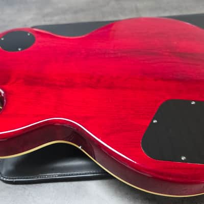 1994 Epiphone Les Paul Standard Birdseye Figured Top Korean Samick Long-Tenon MIK Korea Vintage 90s 1990's Gibson Truss Rod Cover image 16
