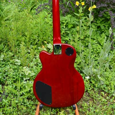 2000's DeArmond M65-C Guitar in a Cherry Sunburst finish, w/New Black Dunlop Straploks & New Black Garry Hardshell Case ~ Mint ! image 4