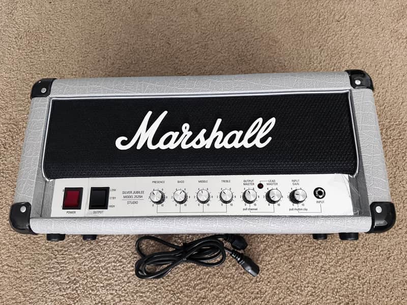 Marshall Studio Jubilee 2525H "Silver Jubilee" 20-Watt Guitar Amp Head image 1