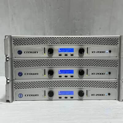 Crown XTi 2000 2-Channel 1600W Power Amplifier #7060 (ONE) TRUEHEARTSOUND image 3