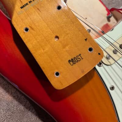 2016 Fender C60ST Stratocaster 60s Style Strat Fireglo Burst MIJ Japan image 17