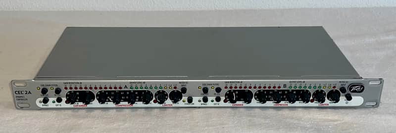 Peavey CEL2A Compressor/Expander/Limiter , Silver, Ships Ultra Fast ! image 1