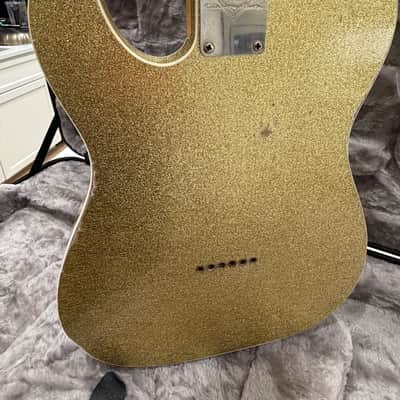 Fender Custom Shop 2012 ’62 Telecaster Custom Relic (1962 Reissue) – Gold Sparkle image 2
