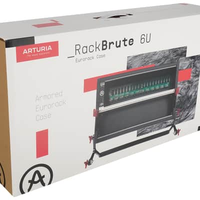 Arturia RackBrute 6U NOIR Armored EuroRack Security Carrier Case - 176 HP image 11