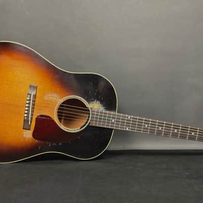 Gibson Custom 1942 Banner J-45 Reissue, Heavy Aged, Vintage Sunburst image 1