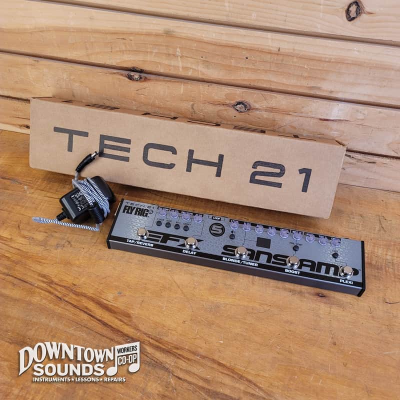Tech 21 Fly Rig 5 v2 Multi-FX Pedal with Power Supply image 1