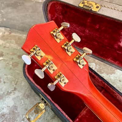 Gretsch Chet Atkins Nashville 6120 1964 - Orange original vintage USA image 7