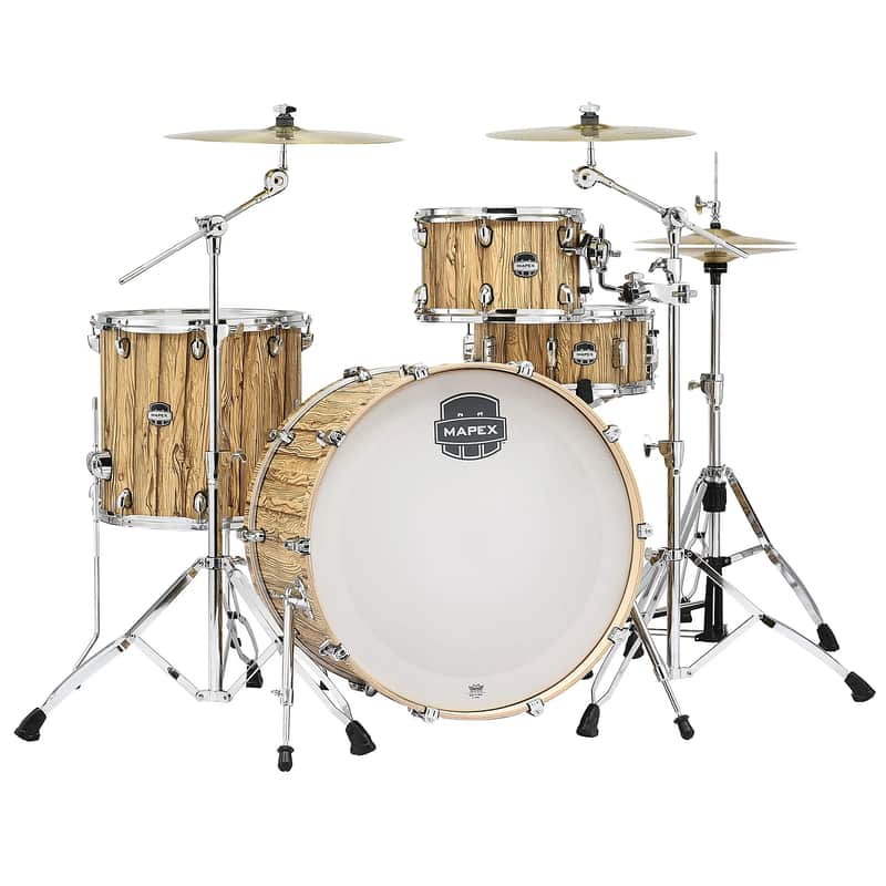 Mapex MA446S Mars Birch 12x8/16x16/24x16/14x6.5" 4pc Rock 24 Shell Pack image 1