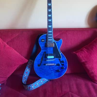 Gibson Memphis ES-Les Pau Blue Stain image 1