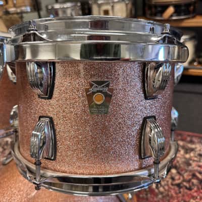 Ludwig Classic Maple Bop Drums 10" - 12" - 14" - 18" - Champagne Sparkle image 2