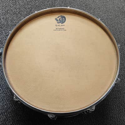 Kaman Legend Snare 14x5,5" Black – Keller Maple Shell – Bear Studio Kevlar RARE image 2
