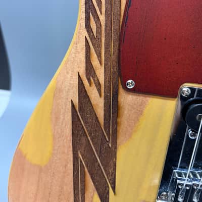 Tribute Guitar Del Duca Classic Customs ZZ Top 2024 One of One, La Futura Estate Custom Fender Telecaster Electric Guitar! Estate Sale! image 6