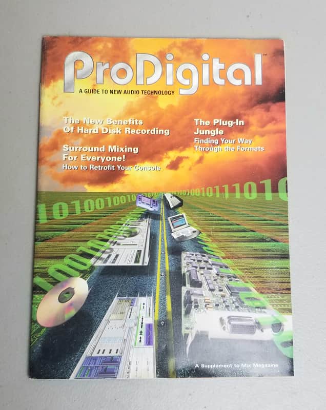 "ProDigital" Pro Digital Mix Magazine Supplement Jan 2000 image 1