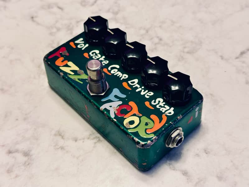 Rare Vintage Zvex Fuzz Factory (Veroboard) Hand-Painted image 1