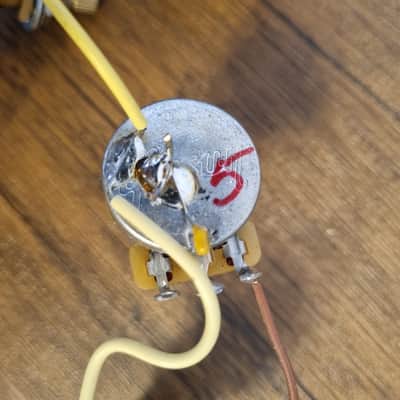 Gibson Wiring Harness with Push Pull Pots Les Paul 335 etc image 6