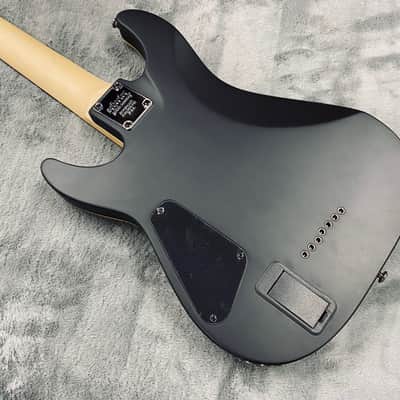 Schecter Demon-7 - Aged Black Satin image 6