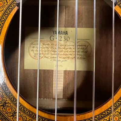 Yamaha G230 Classical Guitar Late 1970’s-early 1980’s - Natural image 4