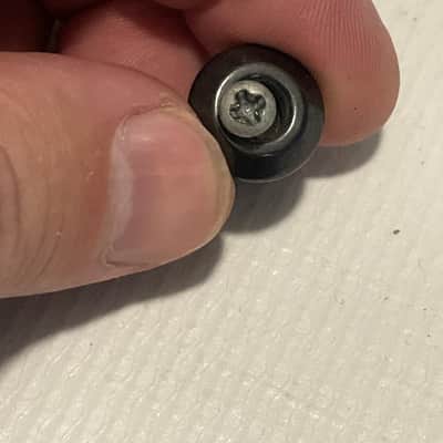 Used Jim Dunlop Electric Guitar Black Strap Lock Buttons Set Lot of 3 image 5