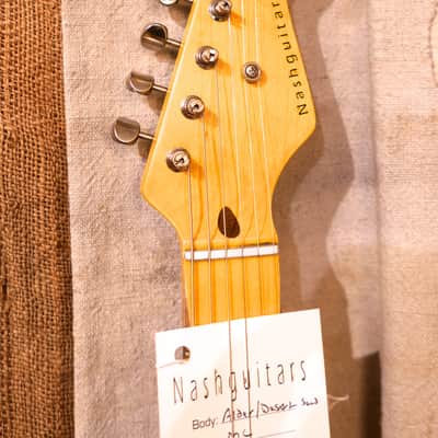 Nash S-57 Stratocaster 2021 Desert Sand w/ Gold Anodized Guard image 3