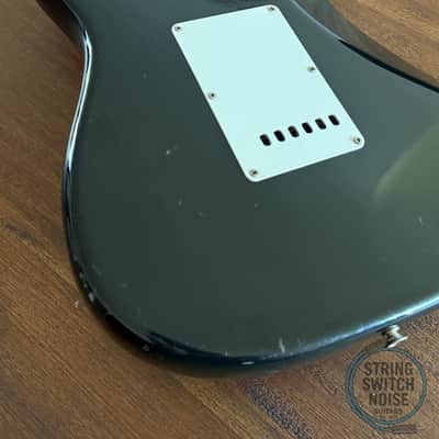 Greco Stratocaster Guitar, Black, MIJ, 1977, Super Sounds, SE450 image 8