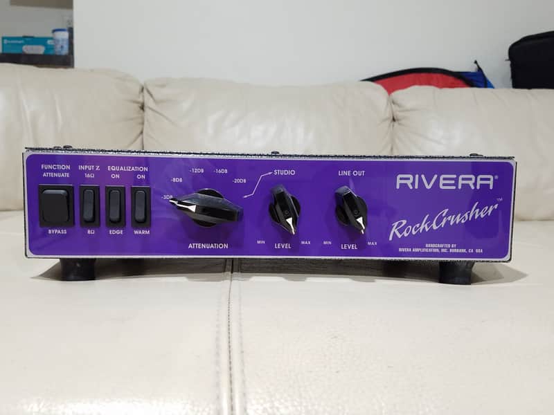 Rivera RockCrusher Power Attenuator Metallic Purple image 1