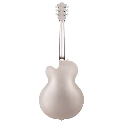 Gretsch G6118T Players Edition Anniversary Hollow Body with String-Thru Bigsby - Rosewood Fingerboard, Two-Tone Copper Metallic/Sahara Metallic image 4
