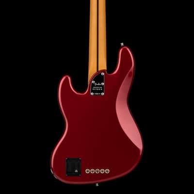 Fender American Ultra II Jazz Bass V - Sinister Red #23006 image 4