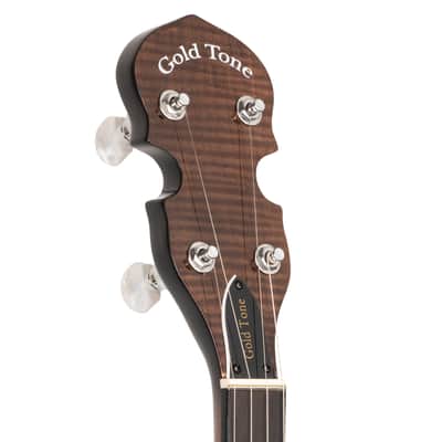 Gold Tone CC-100+/L: Left-Handed Cripple Creek Banjo with SMP+ Pickup and Bag image 6