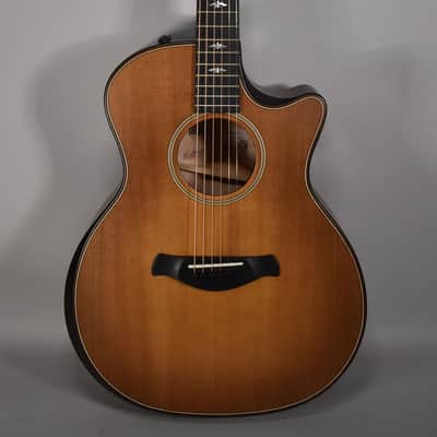 2022 Taylor Builder's Edition 614ce Grand Auditorium Acoustic-Electric Guitar | Wild Honey Burst Finish W/OHSC image 2