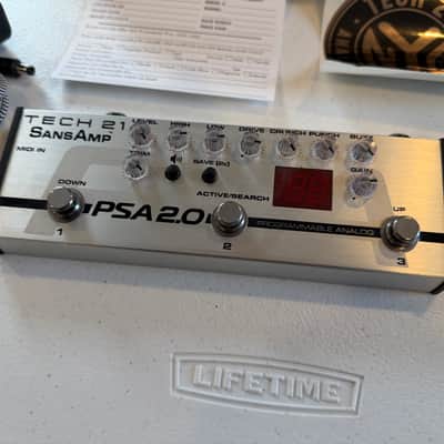 Tech 21 SansAmp PSA 2.0 Programmable Guitar Preamp | Reverb