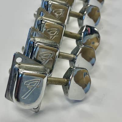Fender- F-Tuners, 6-in-line, chrome, 1960's image 2
