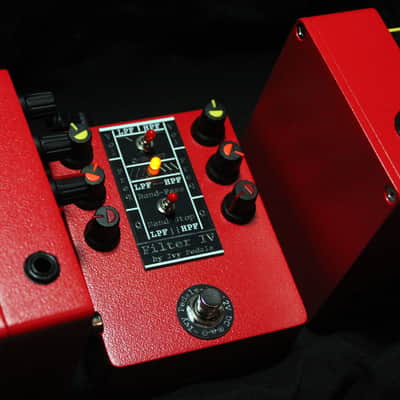 Ivy Pedals Filter IV v2 - NEW - SUNSET Red/Orange/Yellow 2026 image 12