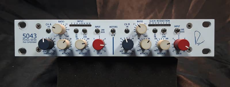 Rupert Neve Designs Portico 5043 Duo Compressor Limiter 2009 - 2020 - White image 1