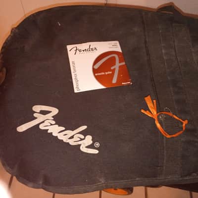 Fender Gig Bag (Padded Heavy Duty Canvas) 2000s - BLACK image 1