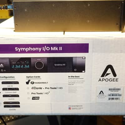 Apogee Apogee Symphony I/O MKII SE 16x16 SE (16x16SE)Thunderbolt Audio Interface 2023-Present image 2