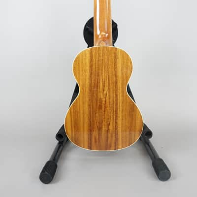 Oscar Schmidt Wide Neck Tenor Ukulele- Natural Koa w/ Gig Bag (Used) image 4