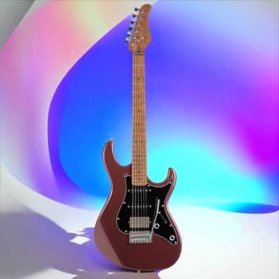 Cort G250SEVVB G Series 250SE Electric Guitar. Vivid Burgundy image 2