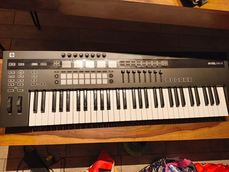 Novation ReMOTE 61 SL MKIII MIDI Controller 2018 - Present - Black image 1