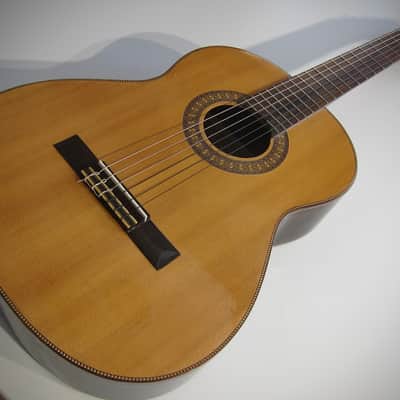 Palmer Classical Guitar Model Model PC-15 Traditional Guitar of Valencia Spain Herringbone Circa-1970s-Natural Rosewood image 4