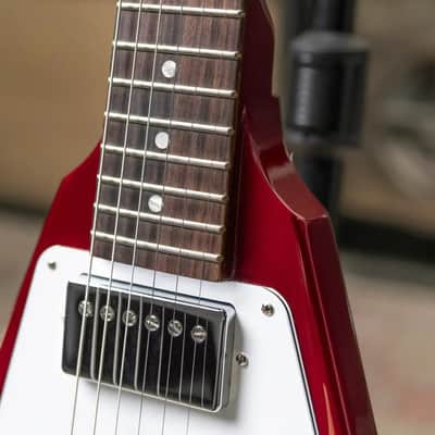 Gibson Custom Shop 1967 Mahogany Flying V Reissue with Maestro Vibrola Electric Guitar - Sparkling Burgundy with Hardshell Case image 11