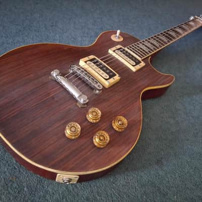 Vintage 1974 Lincoln Les Paul Custom "Natural Exotic Wood" Maxon Super 70's OHSC Matsumoku image 4