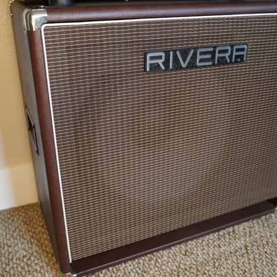 Rivera Rivera Sedona Tube Head + Dual Matching Sedona EX Extension Cabinets (Full Stack) – Loaded with JBL Drivers 2010 - Brown Rolex image 4
