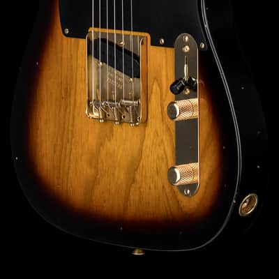 Fender Custom Shop 1951 Nocaster HS Journeyman Relic - 2-Color Sunburst #22733 image 7