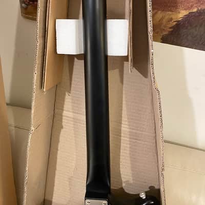 Mint NOS Danelectro Hornet Baritone — New Old Stock Dead on ‘67 Baritone Reissue — Factory Black, Jazzmaster Style image 10