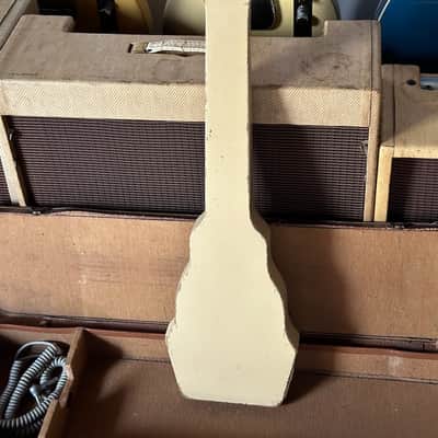 Gibson BR-9 Lapsteel 1950 - a groovy Cream & Peach deco style Lapsteel. image 3