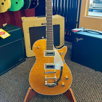 Gretsch G5230T ELECTROMATIC® SPARKLE JET™ 2025 - Gold Sparkle image 1