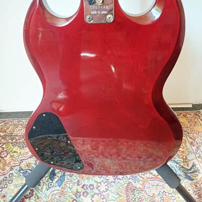 Greco SG-360 1976 Japan Wine Red Maxon U-1000 Hard case image 19